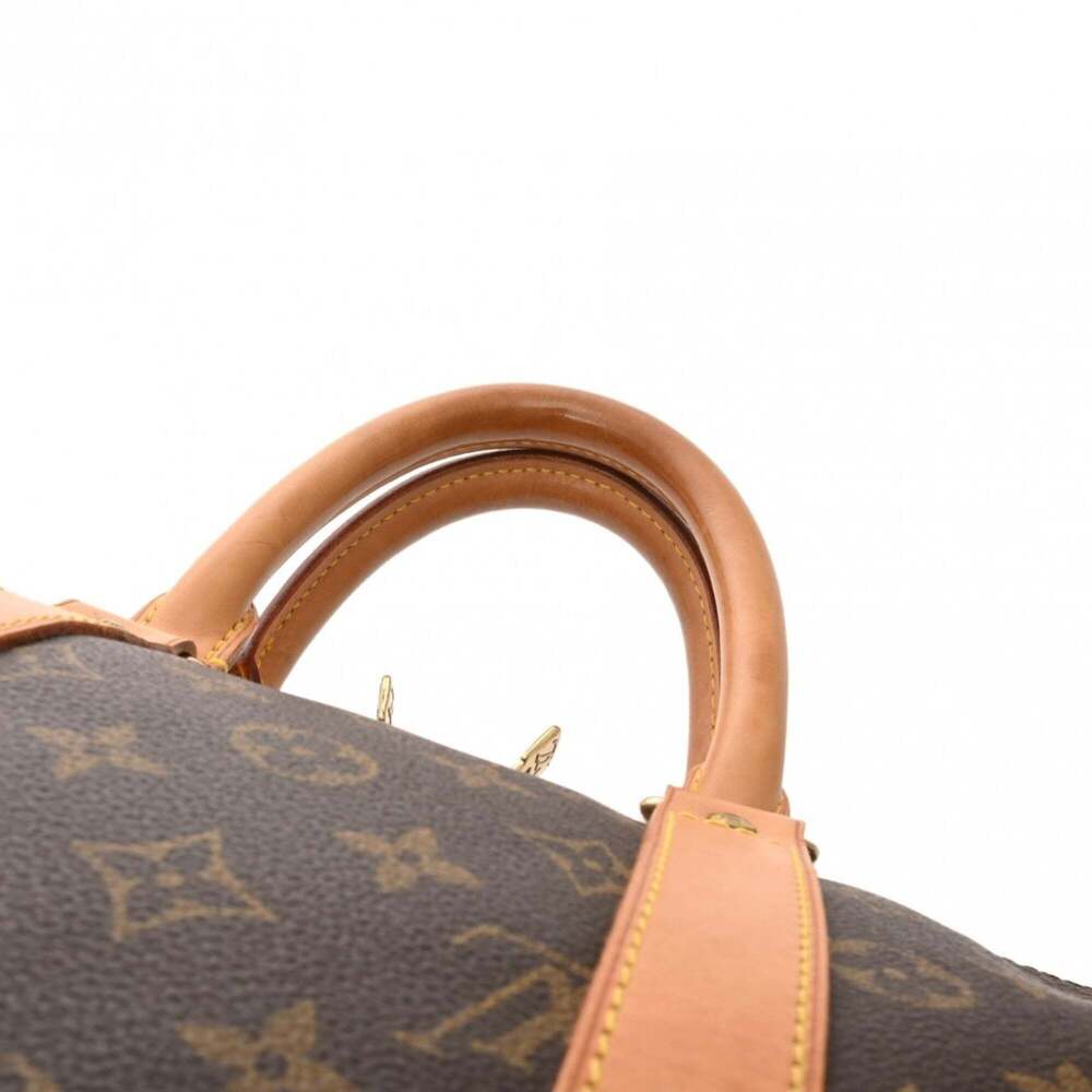 LOUIS VUITTON Authentic Brown Monogram Canvas Boston Bag - Picture 5 of 11